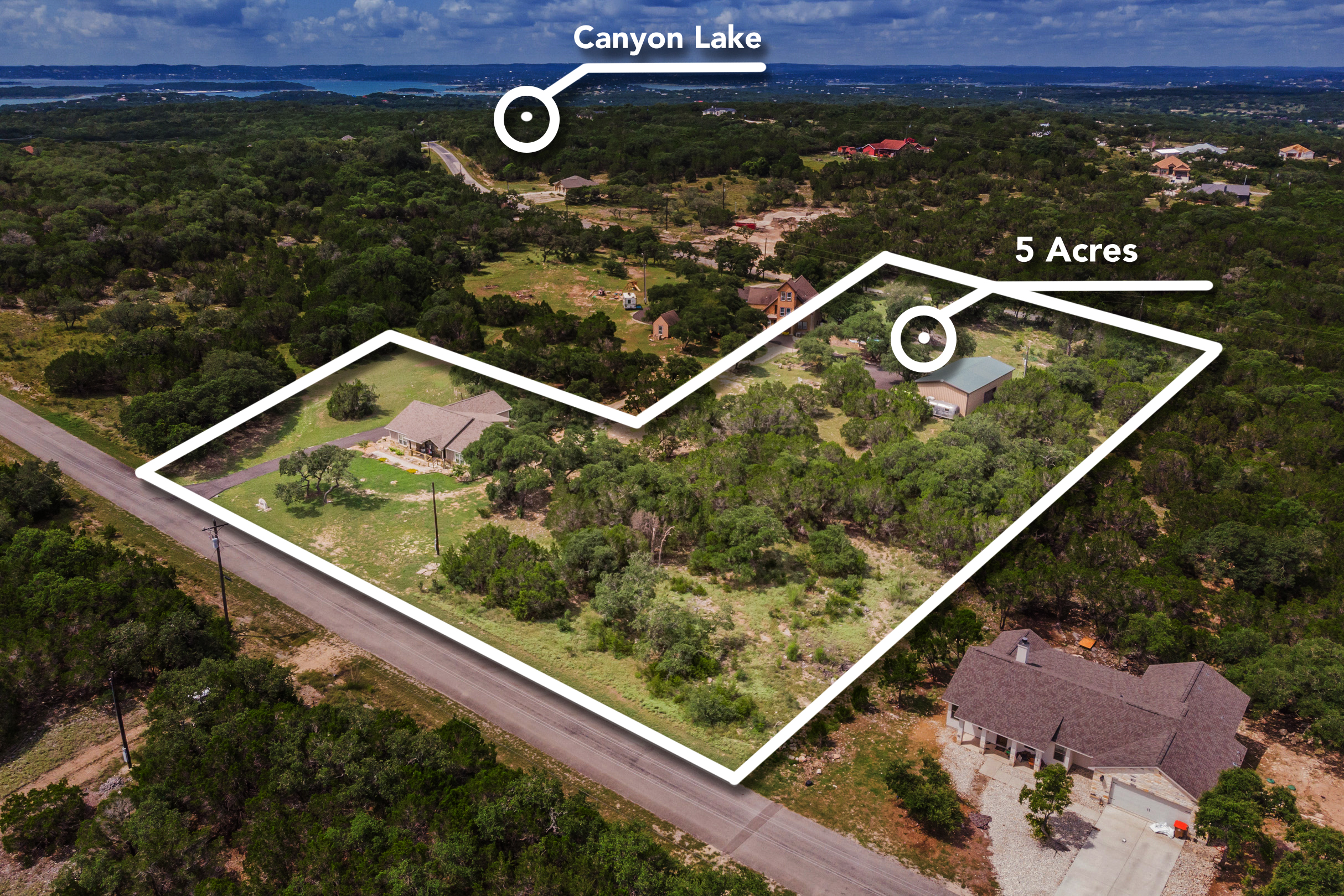 5 acre lot near canyon lake