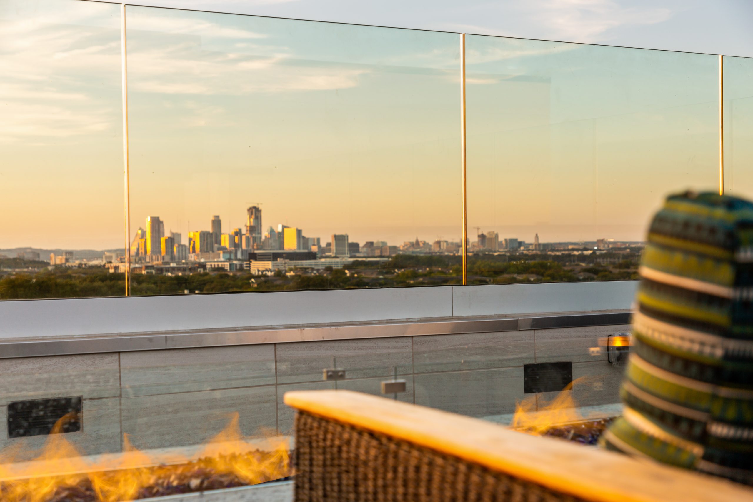 airbnb images of stunning views from a property