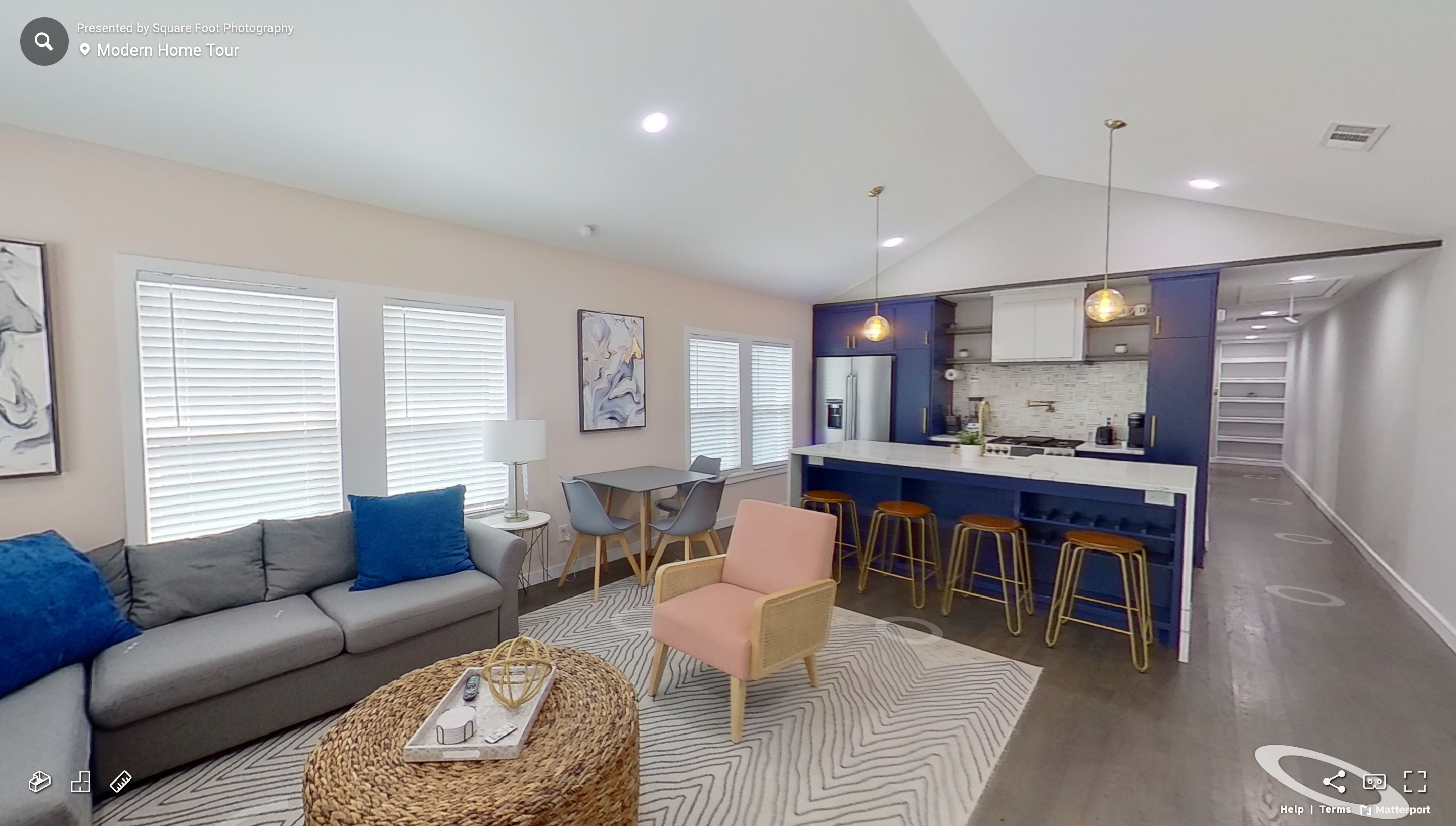 Matterport screenshot Virtual property tours: Matterport tour example