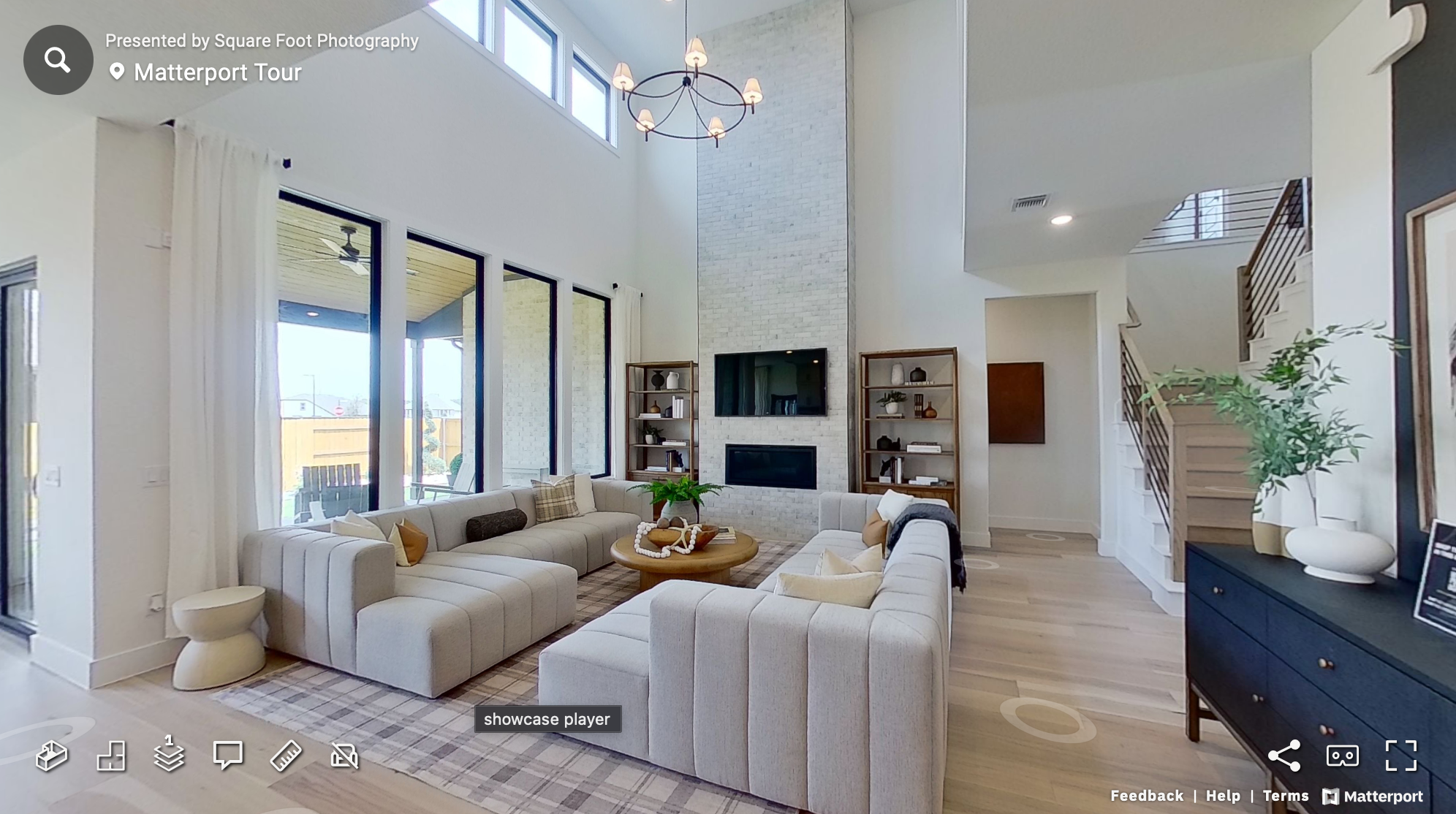 Screenshot Matterport Virtual property tours: Matterport tour example
