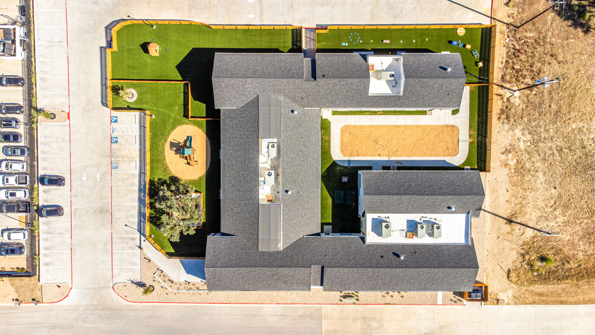 Mrs. Amy's Preschool - drone view