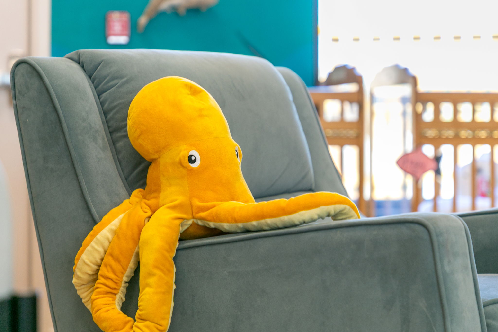 Mrs. Amy's Preschool - close up shot of playroom